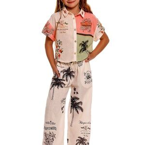 NWT Aqua Bendita Girl’s Diana Pants